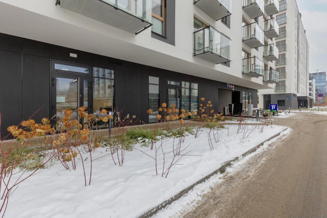 Aparthotel Mokotow Business Center By Noclegi Renters Warszawa Exteriör bild