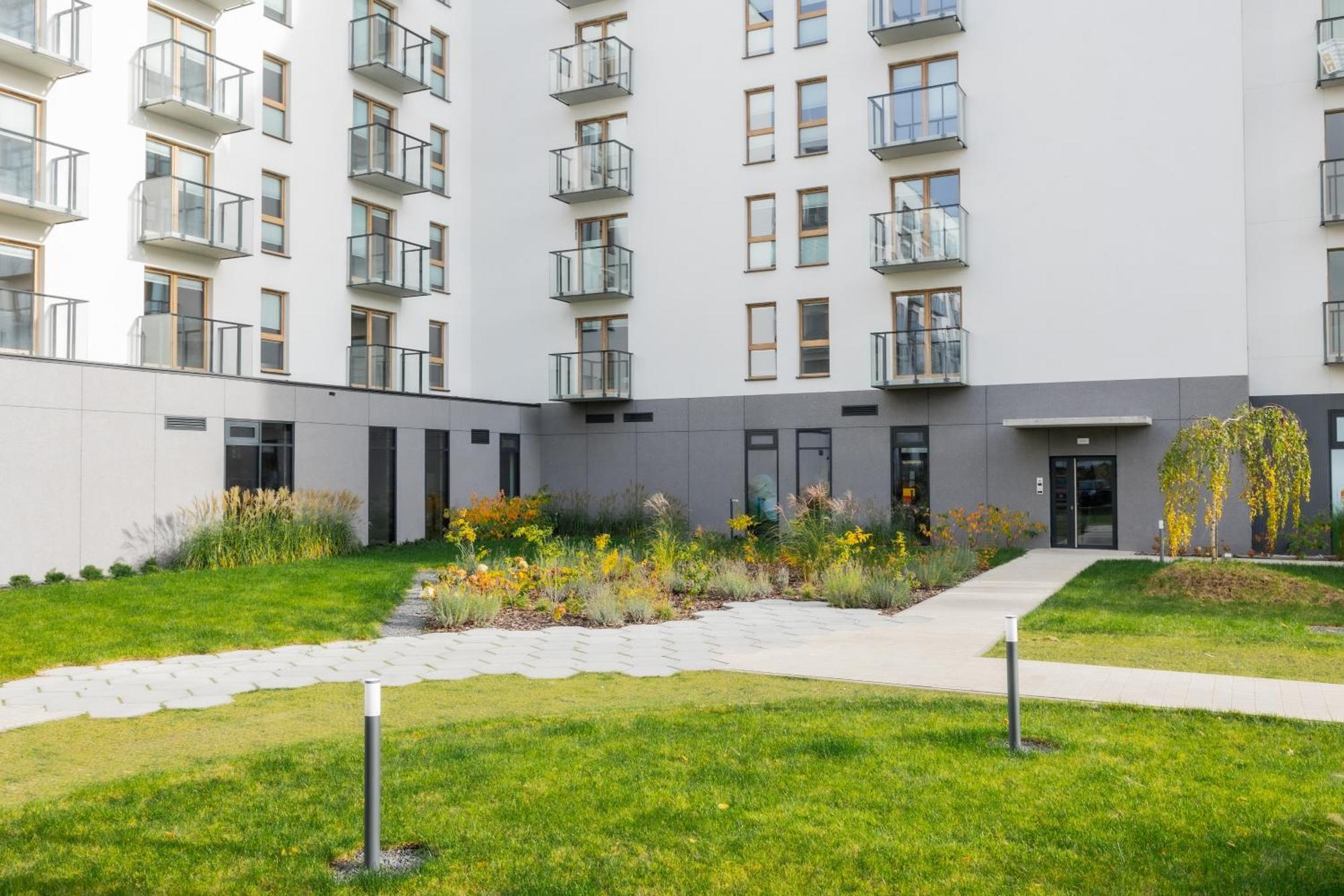 Aparthotel Mokotow Business Center By Noclegi Renters Warszawa Exteriör bild