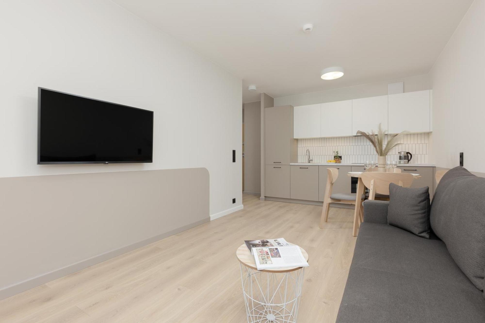 Aparthotel Mokotow Business Center By Noclegi Renters Warszawa Exteriör bild