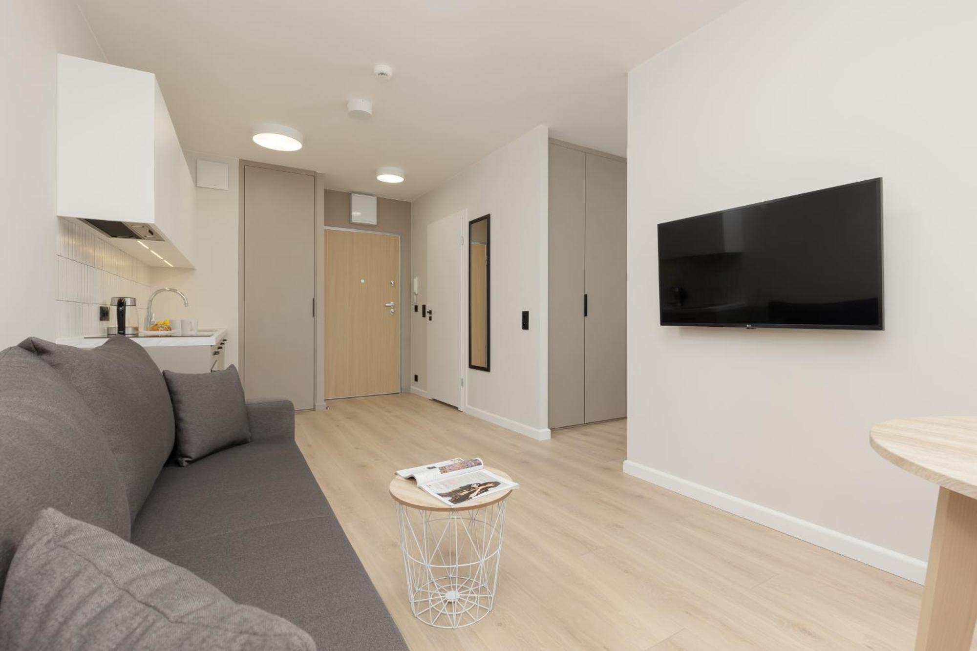Aparthotel Mokotow Business Center By Noclegi Renters Warszawa Exteriör bild